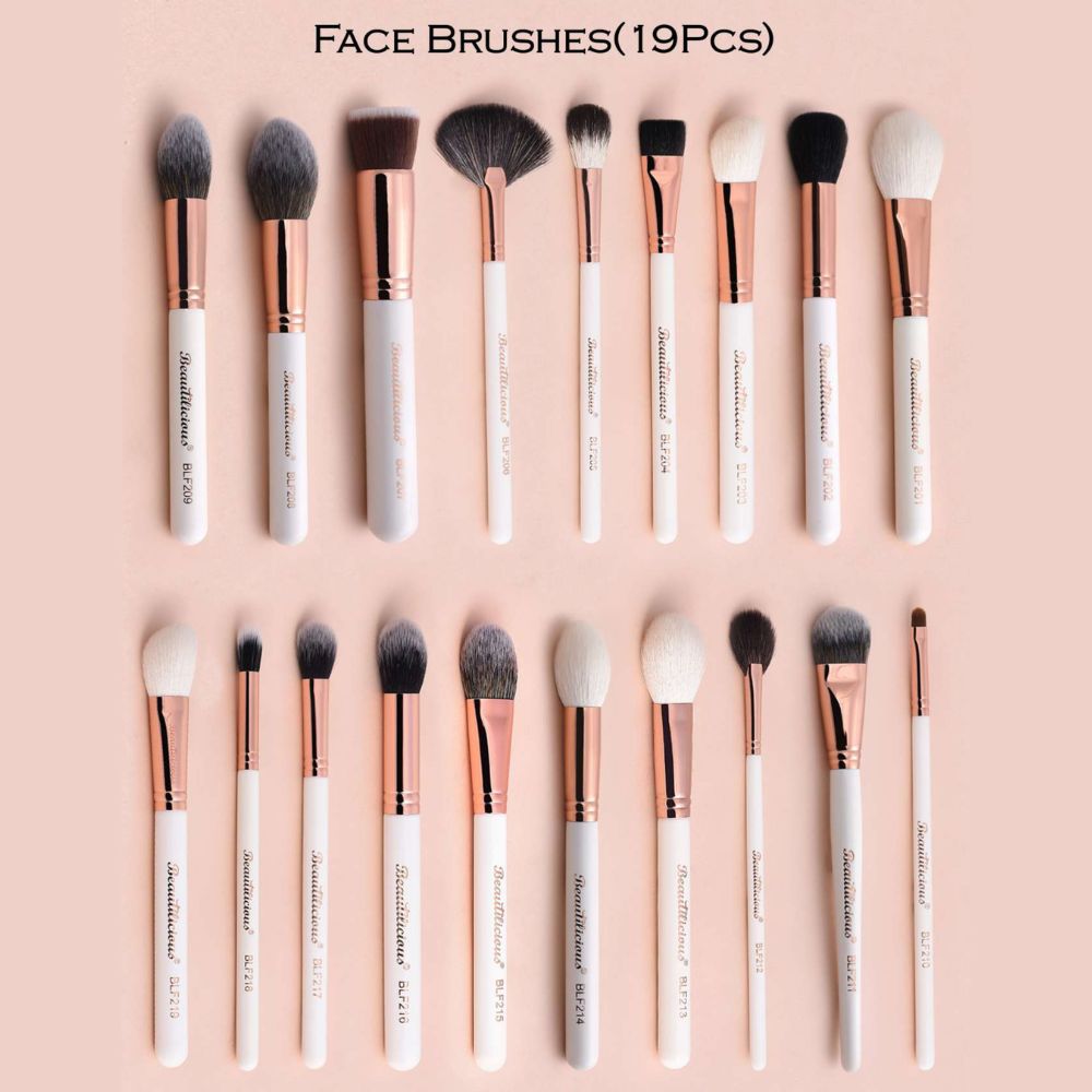 19 Piece Face Brush Set