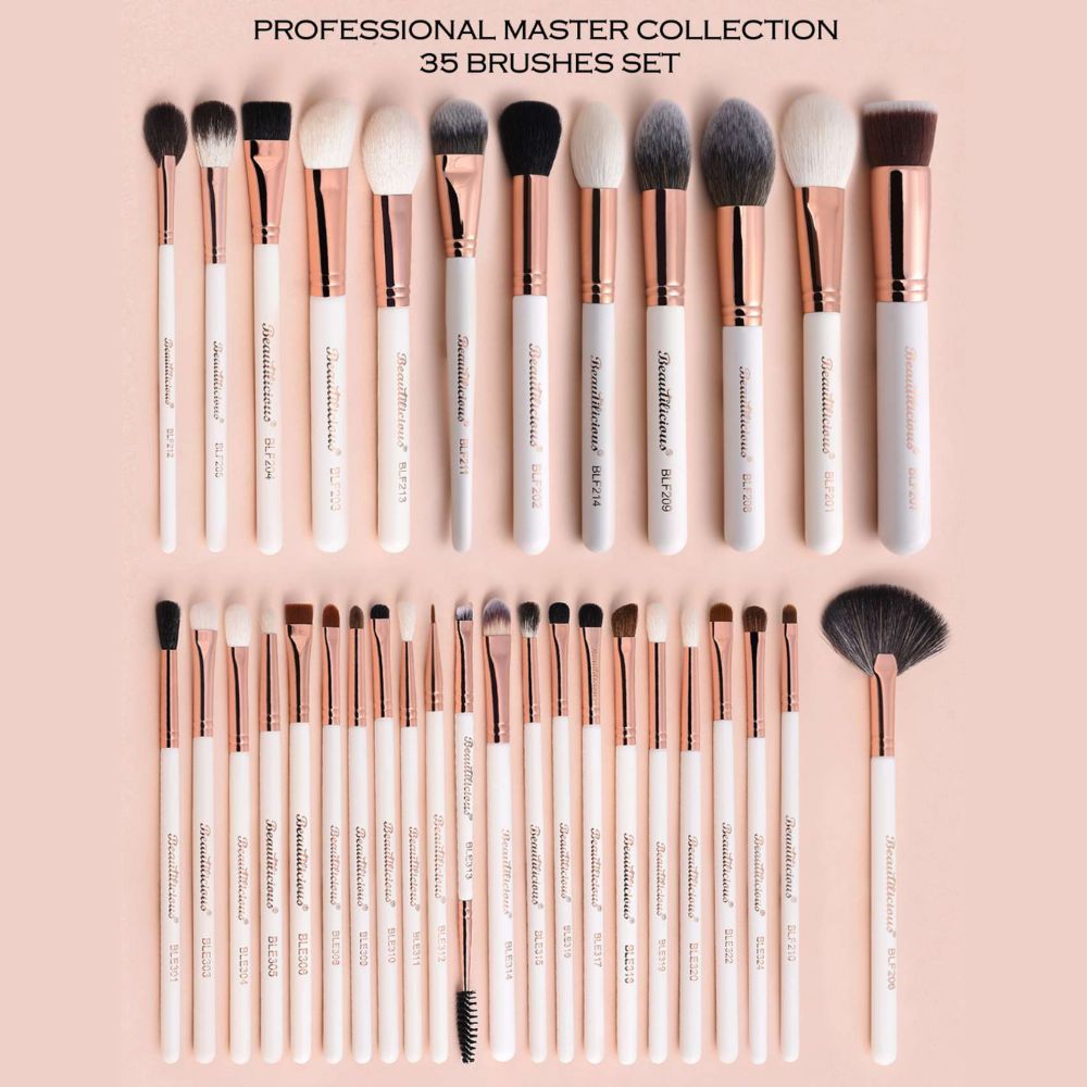 Elite Mastery Precision Brush Ensemble (35 Brush Set)