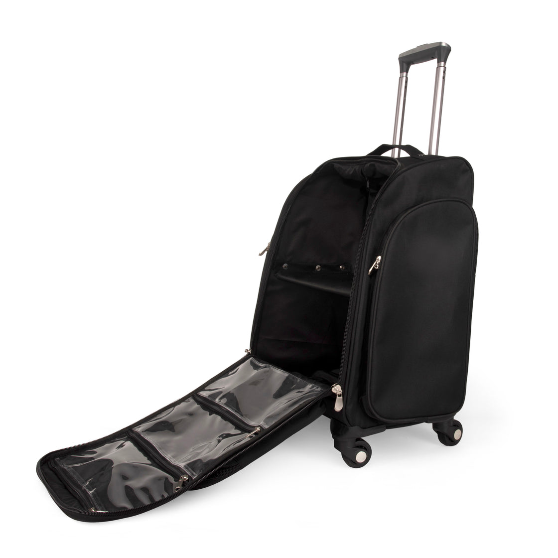 Trolly Vanity Bag - Black