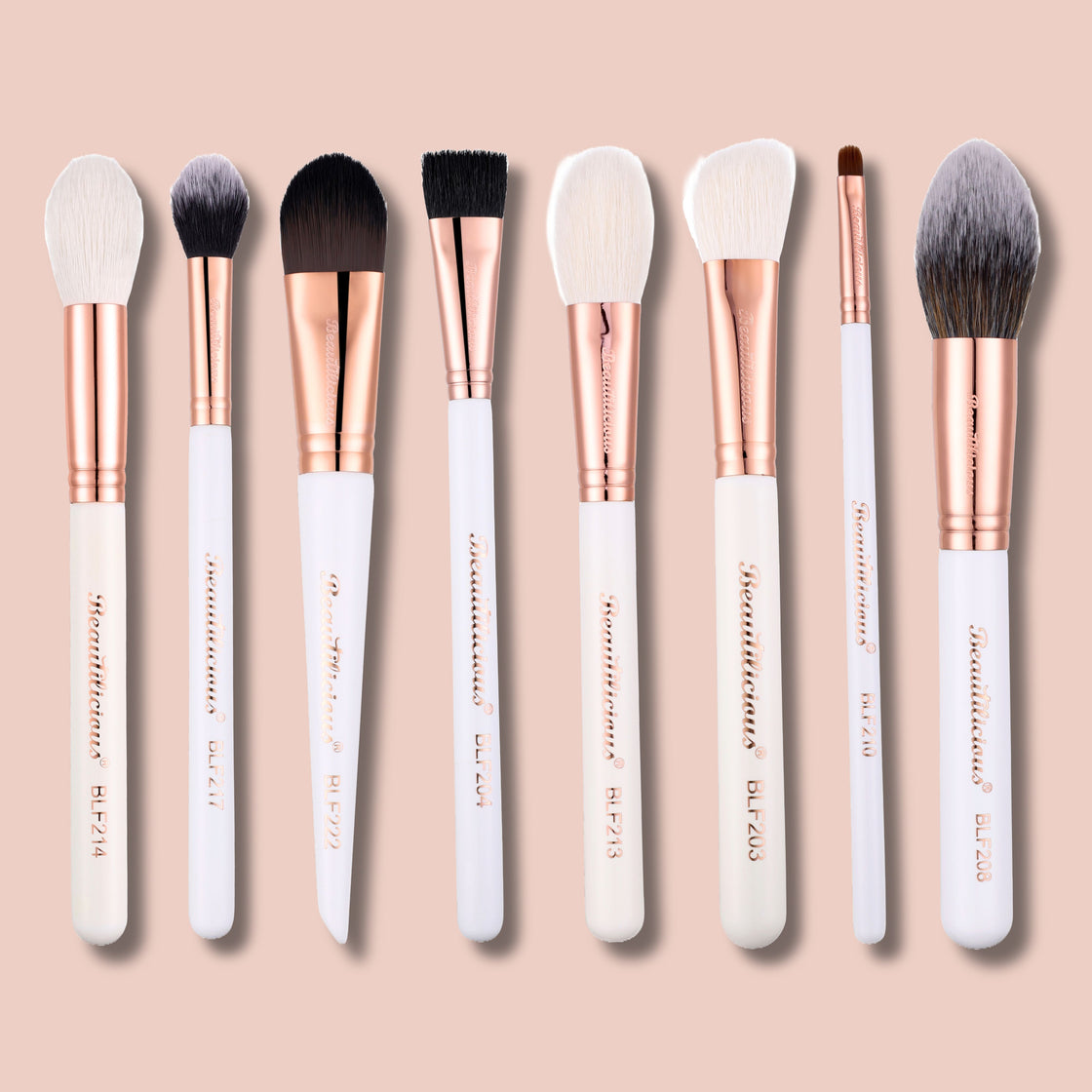 Essential Face Brush Kit - Set Of 8 Brushes