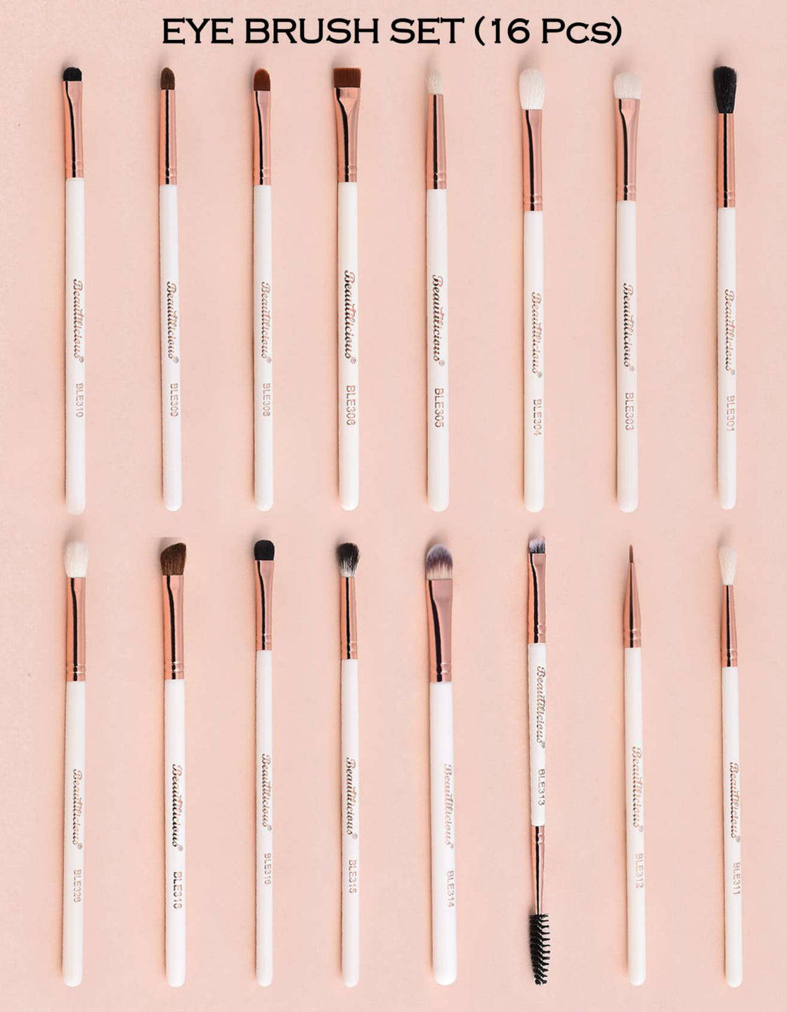 16 Piece Eye Brush Set