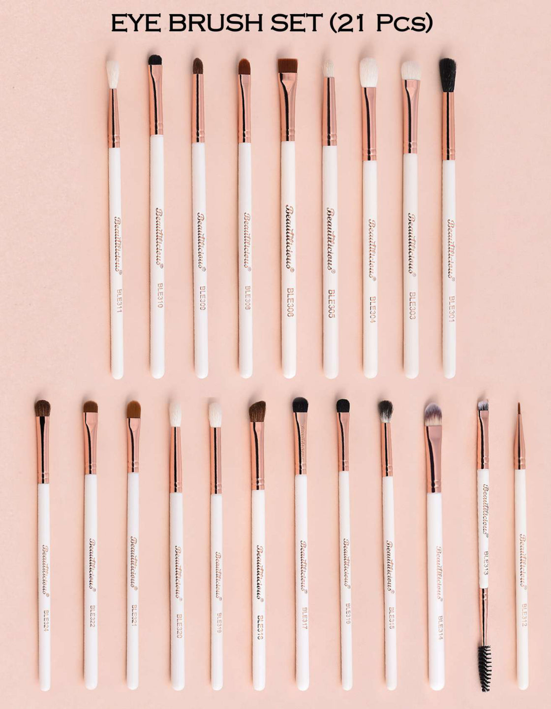 21 Piece Eye Brush Set