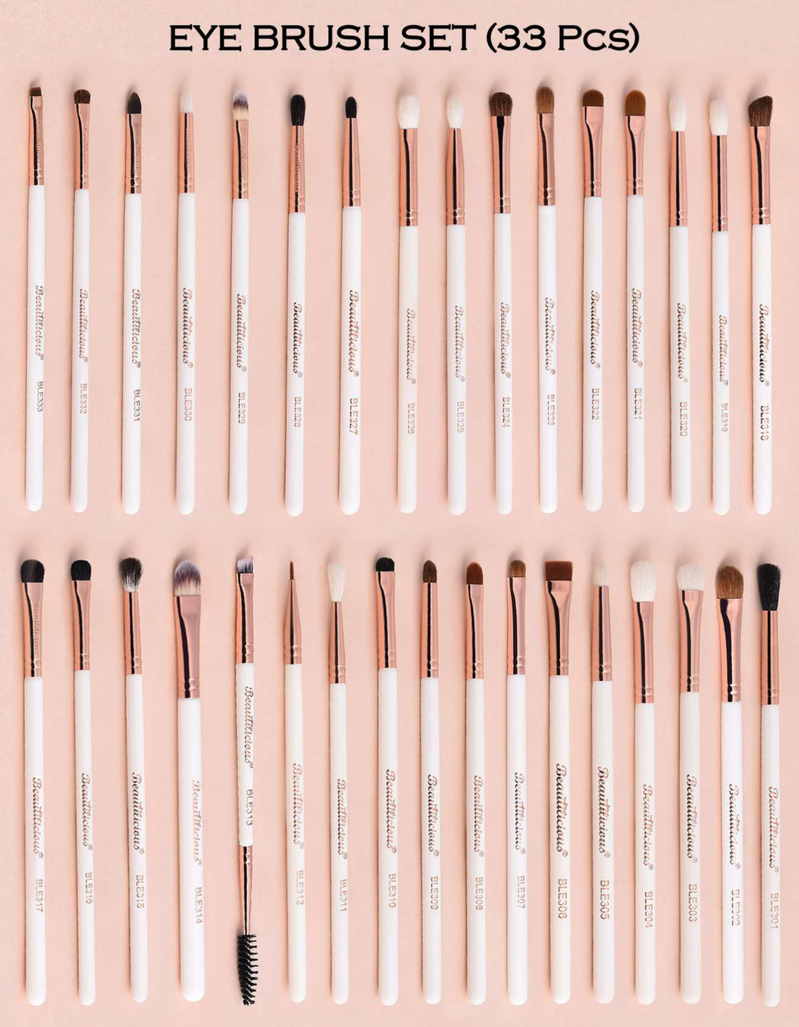 33 Piece Eye Brush Set