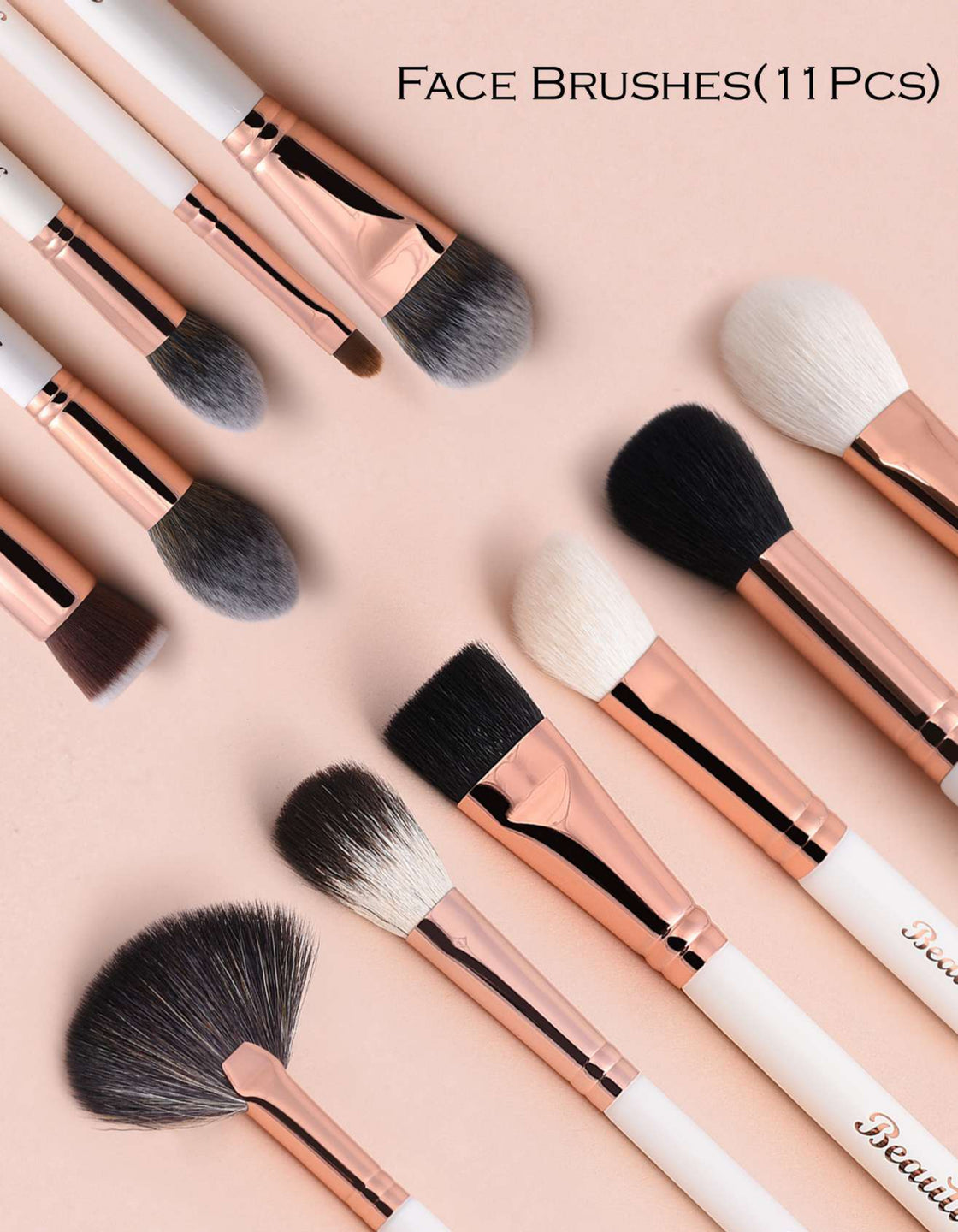 11 Piece Face Brush Set