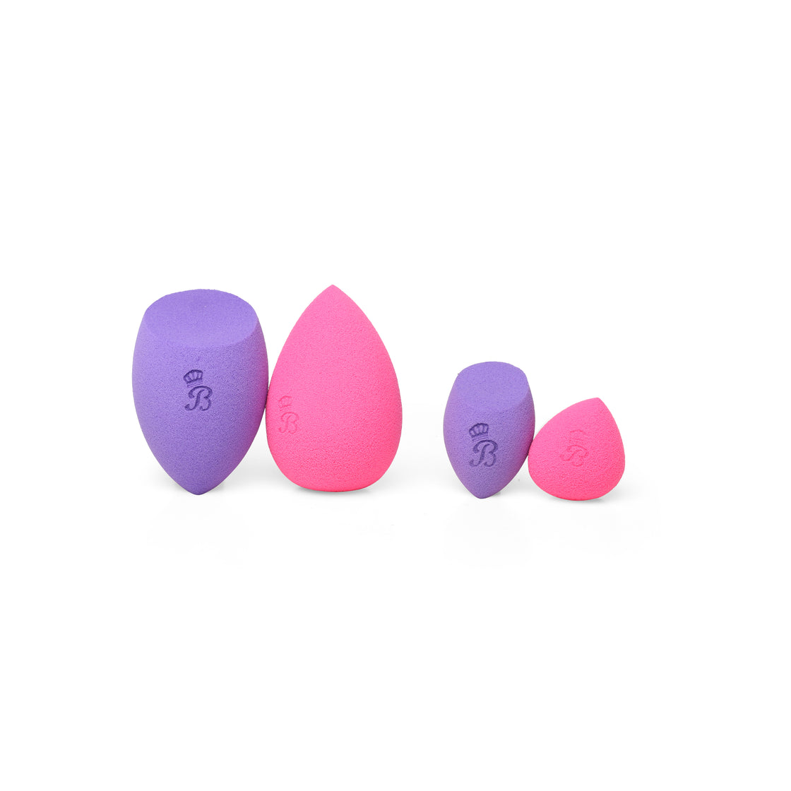 Combo - Flawless Blenders - Tear Drop Pink & Bake Cut Purple