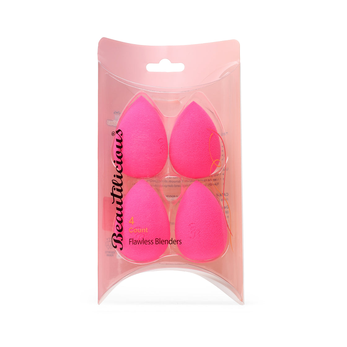 Teardrop 4 Pcs - Flawless Blenders (Pink)