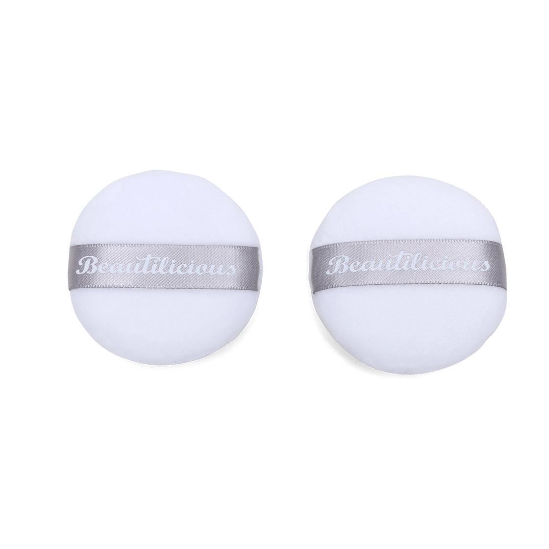 Medium Luxury  Powder Puff - Round (White)