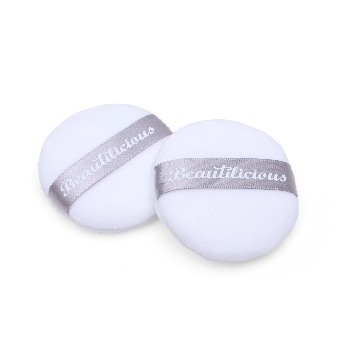 Medium Luxury  Powder Puff - Round (White)