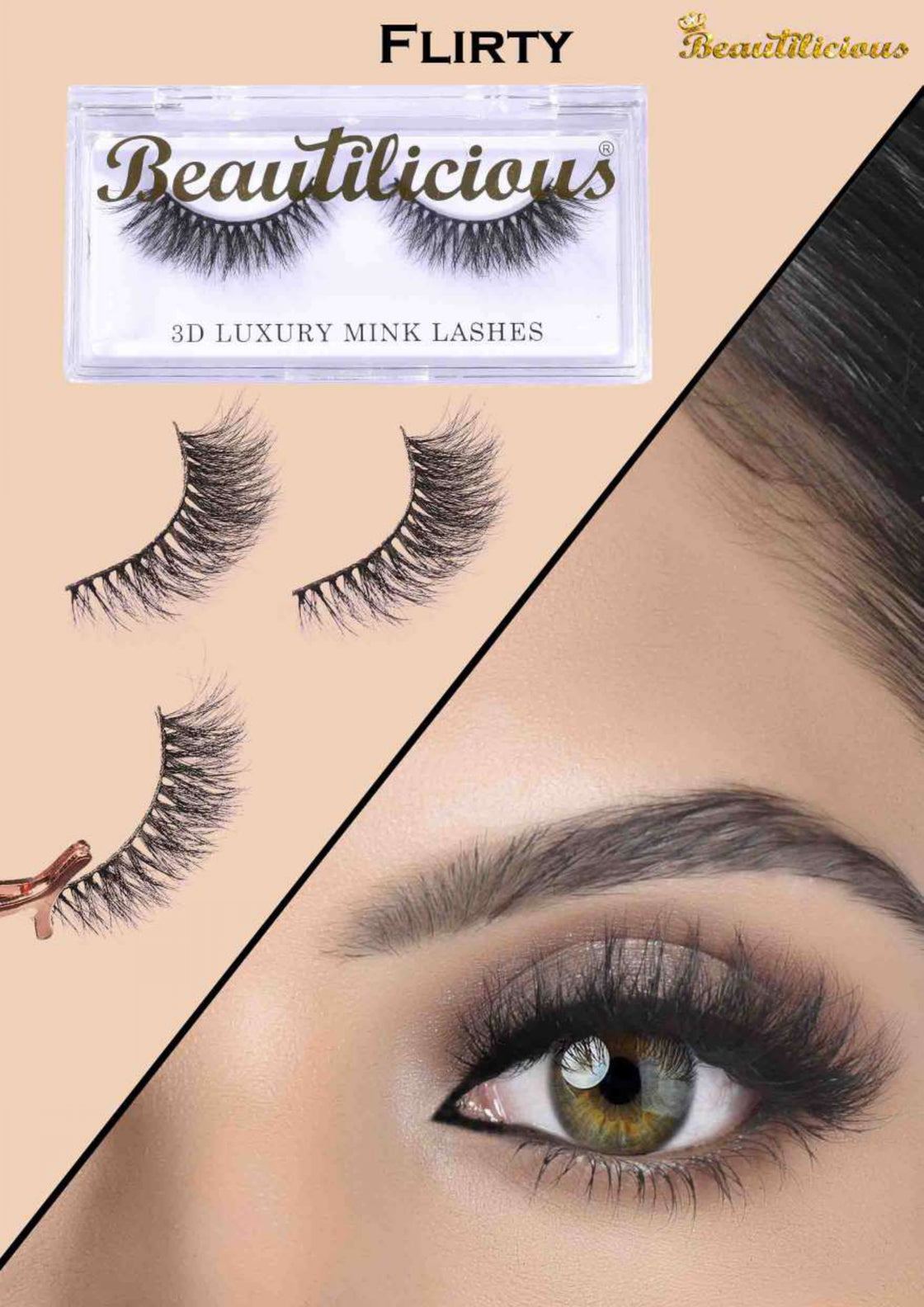 Mink Eyelash - Flirty