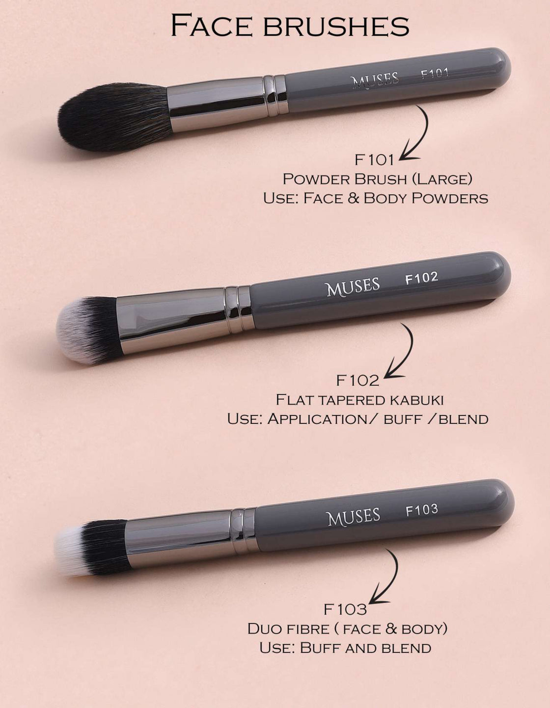 Muses Collection Brush Kit (31 Pcs)