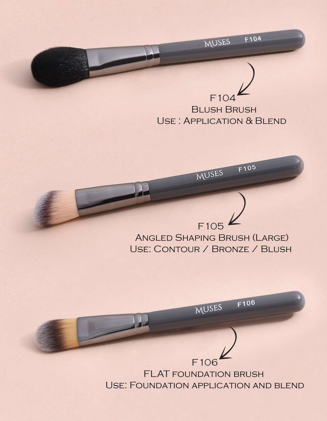 Muses Collection Brush Kit (31 Pcs)