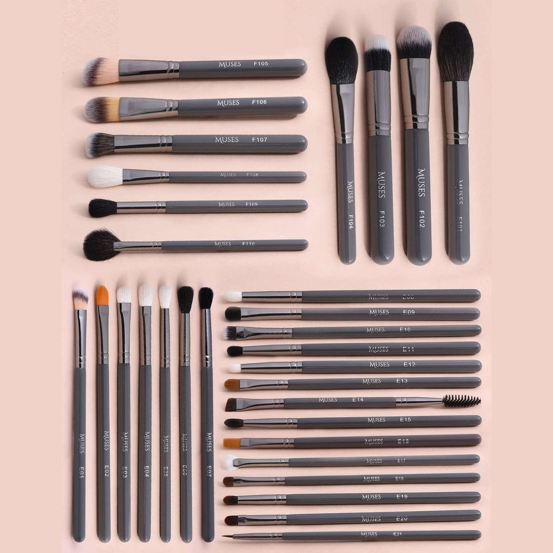 Muses Collection Brush Kit (31 Pcs)